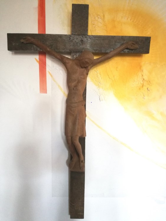 Jesus am Kreuz